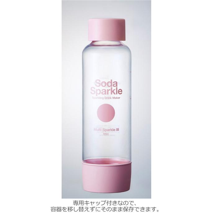 炭酸水メーカー 【正規品】Soda Sparkle ソーダスパークル マルチスパークル３ ガスカートリッジ5本付 炭酸水 ガスカートリッジ 炭酸の画像