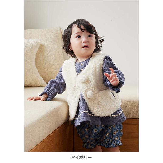 Ampersand（アンパサンド） ベビーベスト ベビー服 ジレ ベスト