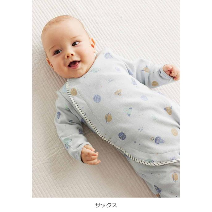 mocmof（モクモフ） ロンパース 長袖 60 70 新生児 男の子 女の子