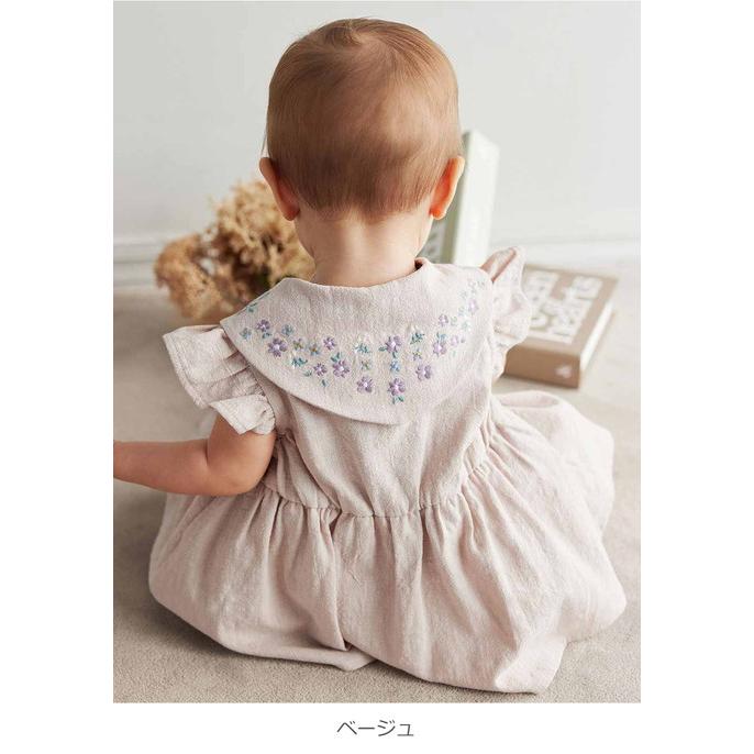 Seraph（セラフ） ベビー服 ロンパース 半袖 70 足なし ボディスーツ