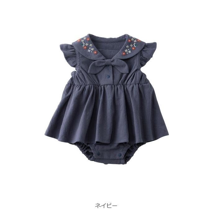 Seraph ベビー服 ロンパース 半袖 70 足なし ボディスーツ 夏 女の子