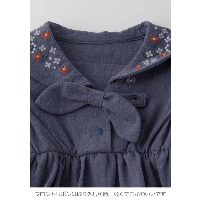 Seraph（セラフ） ベビー服 ロンパース 半袖 70 足なし ボディスーツ