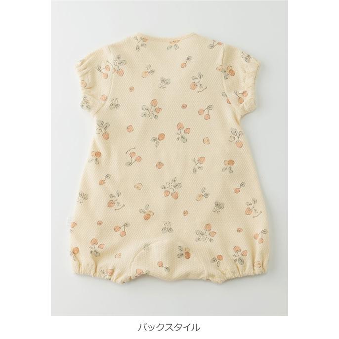 mocmof（モクモフ） ロンパース カバーオール 女の子 半袖 足なし 60