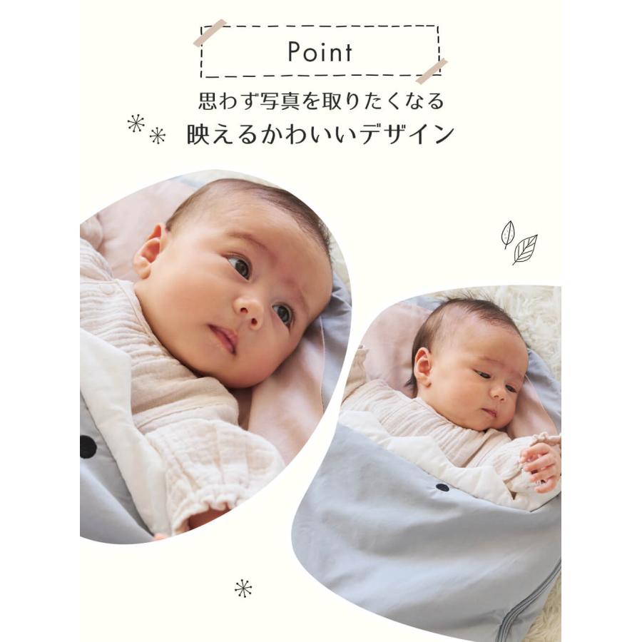 ANGELIEBE（エンジェリーベ） ベビー スリーピングバッグ 赤ちゃん