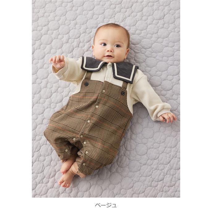 Ampersand（アンパサンド） ベビー服 ロンパース 60 70 長袖