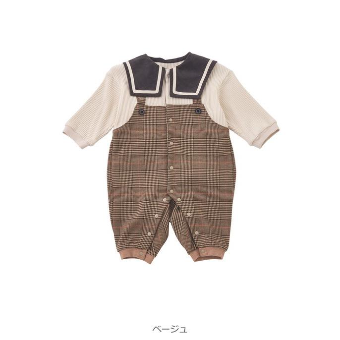 Ampersand（アンパサンド） ベビー服 ロンパース 60 70 長袖