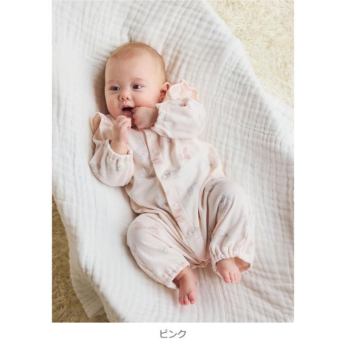 ANGELIEBE（エンジェリーベ） ベビー服 ロンパース 60 70 長袖 新生児