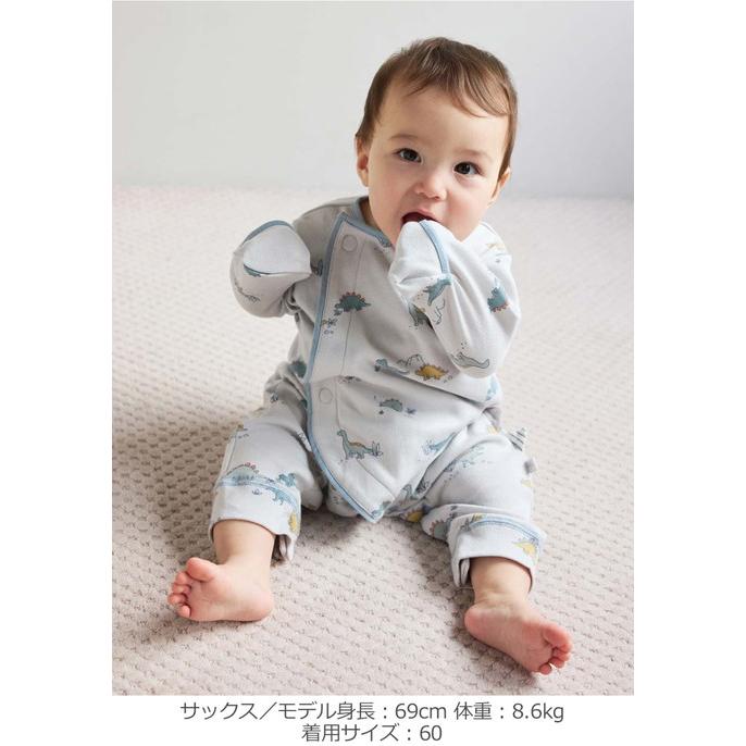 ANGELIEBE（エンジェリーベ） ベビー服 ロンパース 60 70 長袖