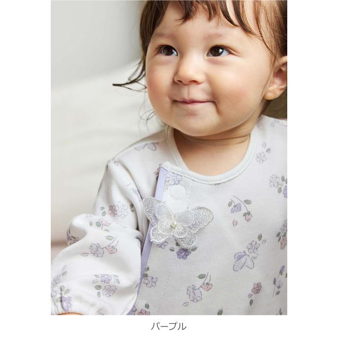 ANGELIEBE（エンジェリーベ） ベビー服 ロンパース 長袖 60 70 新生児