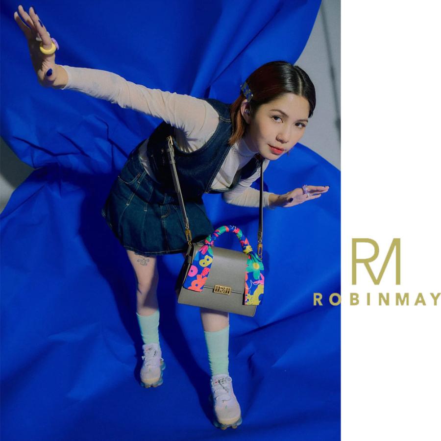 保証付 返品OK  正規品  2024 ROBINMAY ロビンメイ  B224 paint my mind 手提包  レディース RMロゴ レトロ ミニショルダーバッグ ハンドバッグ ショルダー 春夏秋冬 ビーガンレザー ヴィーガン 人気 30代 40代 20代 台湾発 手描き カラフル シルクスカーフ 2way バッグ 保証付 返品OK 正規品 ROBINMAY ロビンメイ B224 paint my mind 手提包