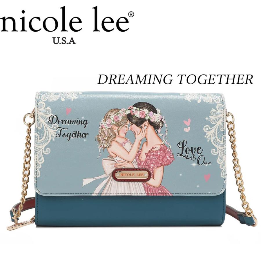 Nicole Lee（ニコールリー） PRT7501 レディース お財布バッグ 花柄