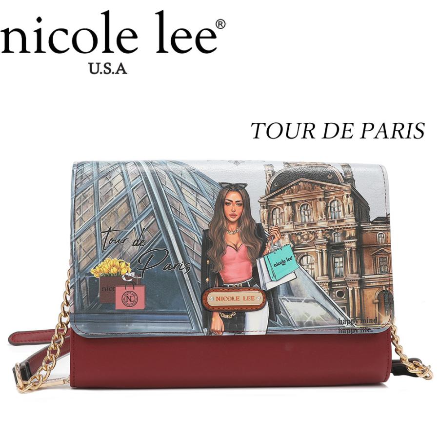 Nicole Lee（ニコールリー） PRT7501 レディース お財布バッグ 花柄