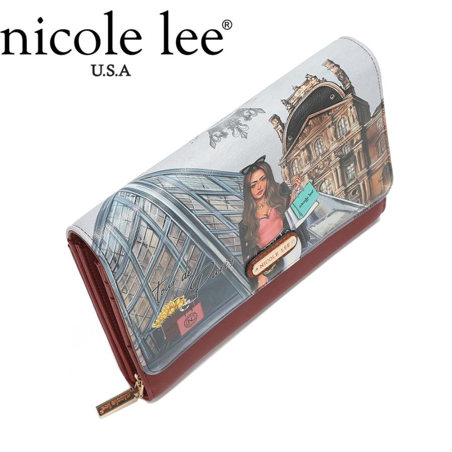 えりー❤️アンファティ　ユースNA大新2本/サンプル4個・原料帳1プレゼント Nicole Lee（ニコールリー） PRT7501 レディース お財布バッグ 花柄