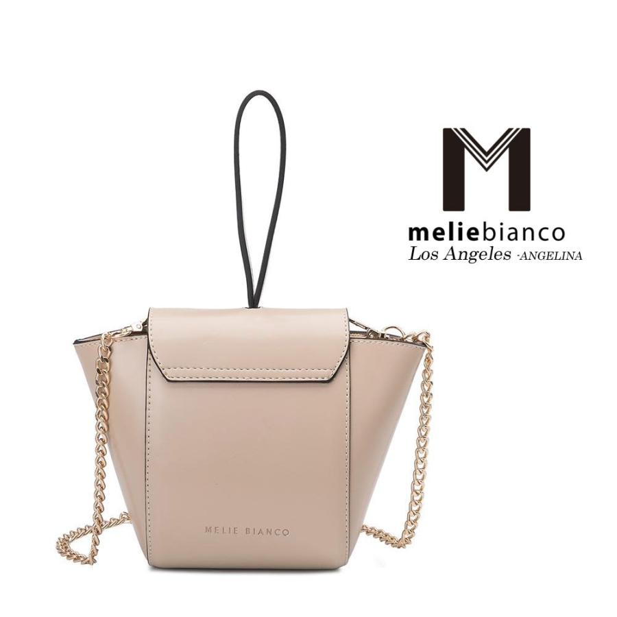 限定品 Melie Bianco（メリービアンコ）AM6002 Adele 掲載 レディース ハンドバッグ ラテカラー ビーガン ミニバッグ セカンドバッグ クラッチ ポーチ melie bianco（メリービアンコ） 限定品 Melie Bianco（メリービアンコ