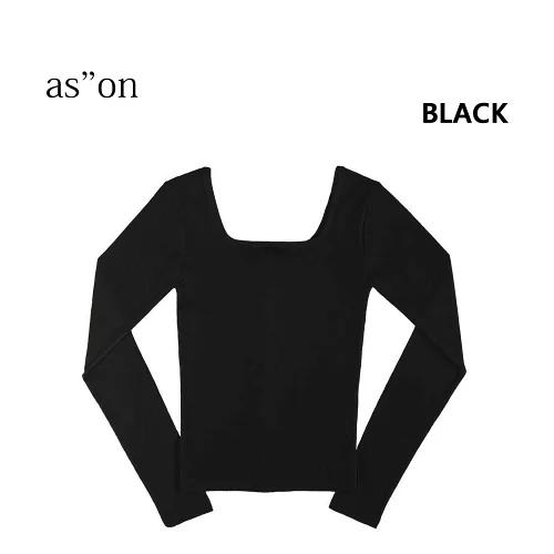 ason as\"on アズオン カーディガン ブラック 黒 韓国 シズニルック 日本未入荷 正規品 保証付き 2026 as