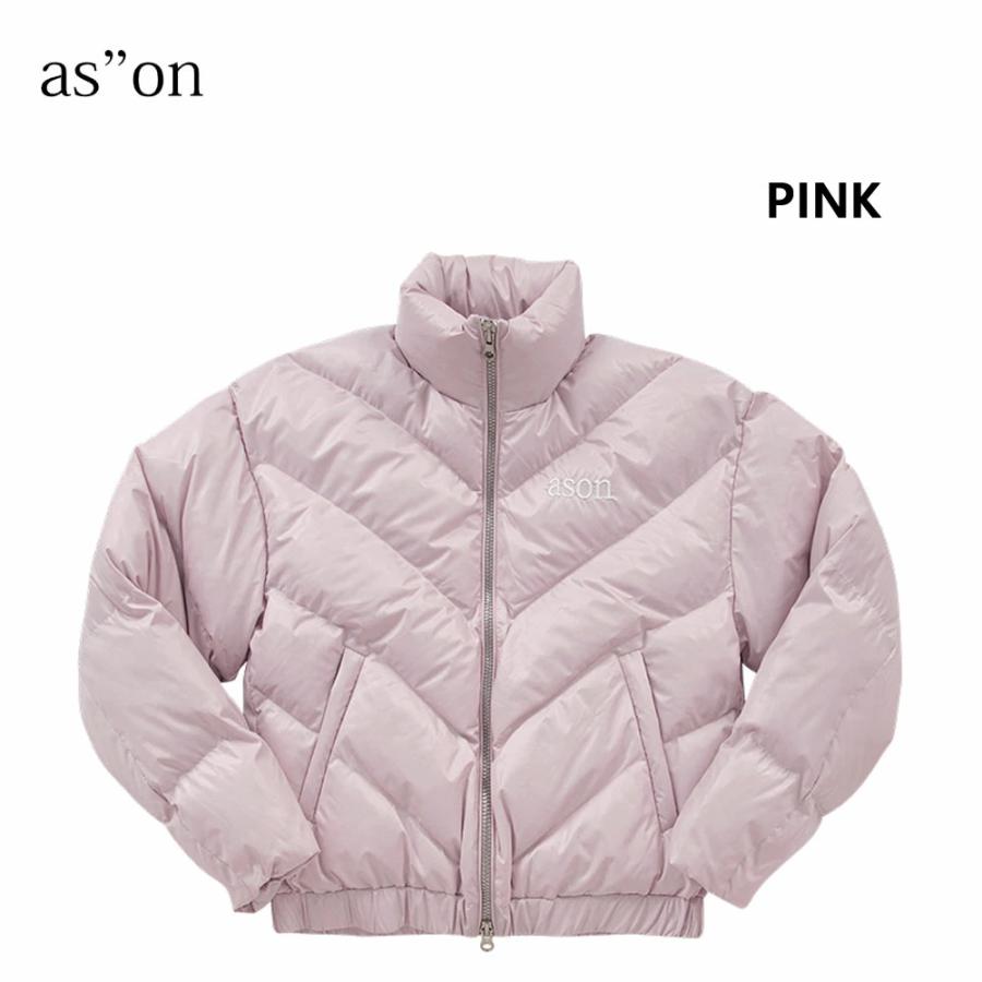 【as\"on】アズオン BETTY PUFFER JACKET ダウンジャケット org.jpg