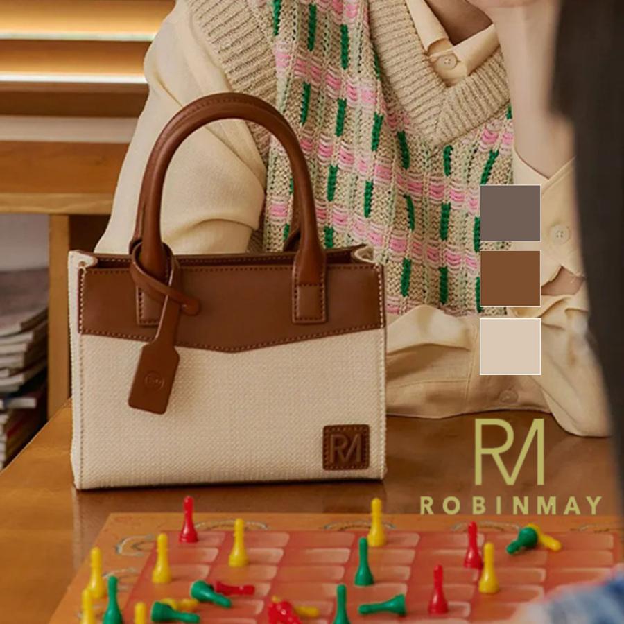 ROBINMAY ロビンメイ ショルダー バッグ  モカアプリコット ROBINMAY(ロビンメイ) ショルダーバッグ・ポシェット(レディース