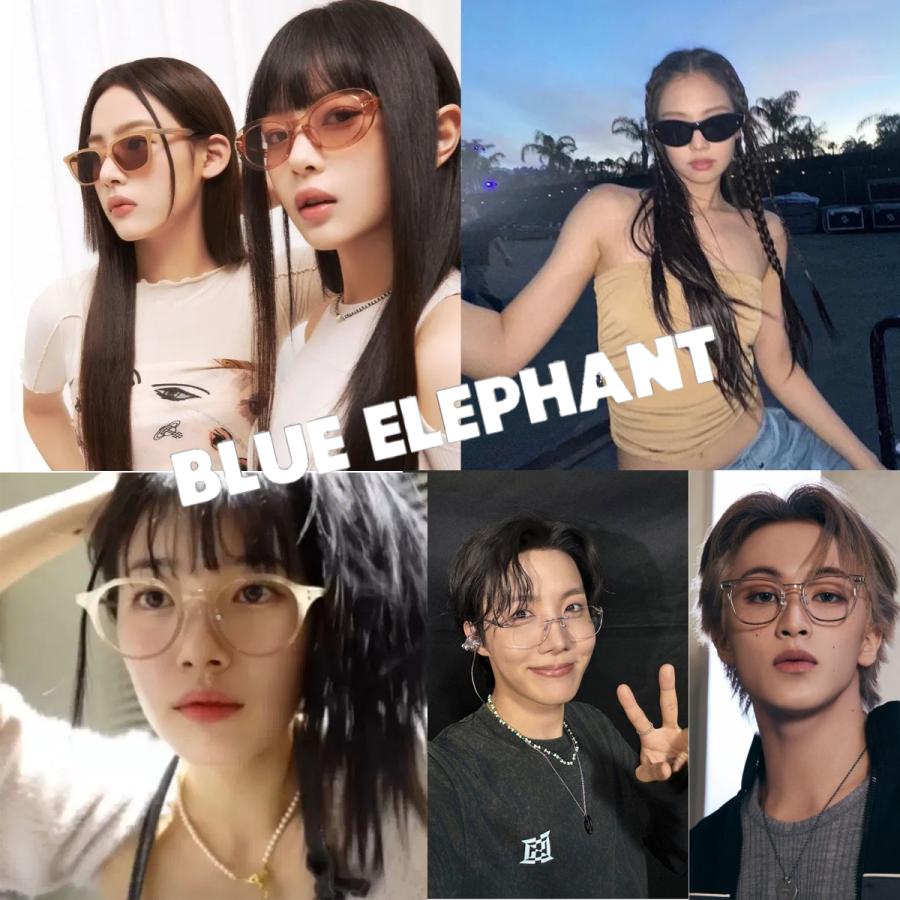 【完売品】BLUE ELEPHANT サングラス リムレス y2k 90s 韓国 保証付 返品OK 日本 正規品 2026 日本未入荷ブランド BLUE ELEPHANT