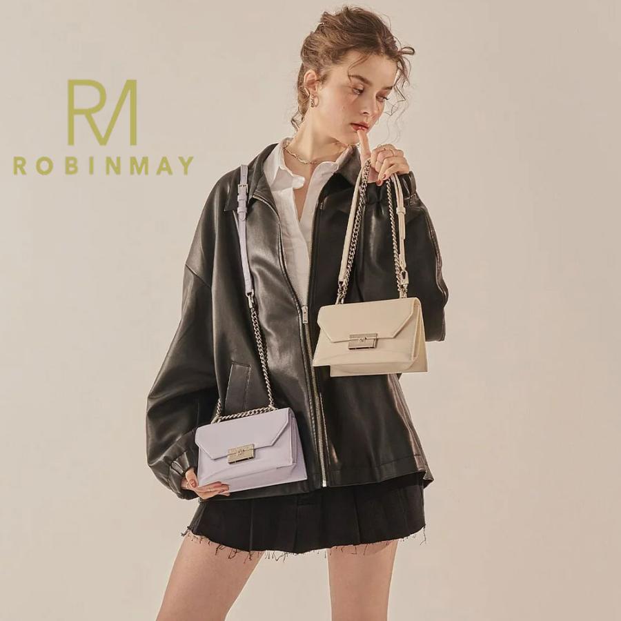 保証付 返品OK  正規品  2024 ROBINMAY ロビンメイ  C283 Black Mirror Crossbody Bag レディース RMロゴ クラシカル スクエア ハンドバッグ チェーンショルダー ビーガンレザー ヴィーガン 人気 30代 40代 20代 SDGs サステナブル 台湾 結婚式 ミニバッグ クラッチ 小さめ 保証付 返品OK 正規品 ROBINMAY ロビンメイ C283 レディース RMロゴ