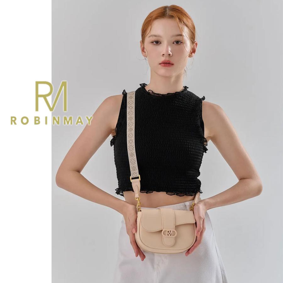 保証付 返品OK 正規品 ROBINMAY ロビンメイ C287 レディース RMロゴ 半