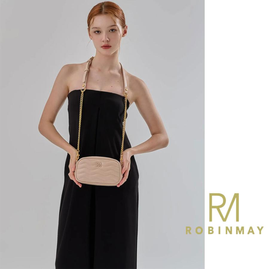 保証付 返品OK 正規品 2024 ROBINMAY ロビンメイ C311 波光浪潮方塊斜  