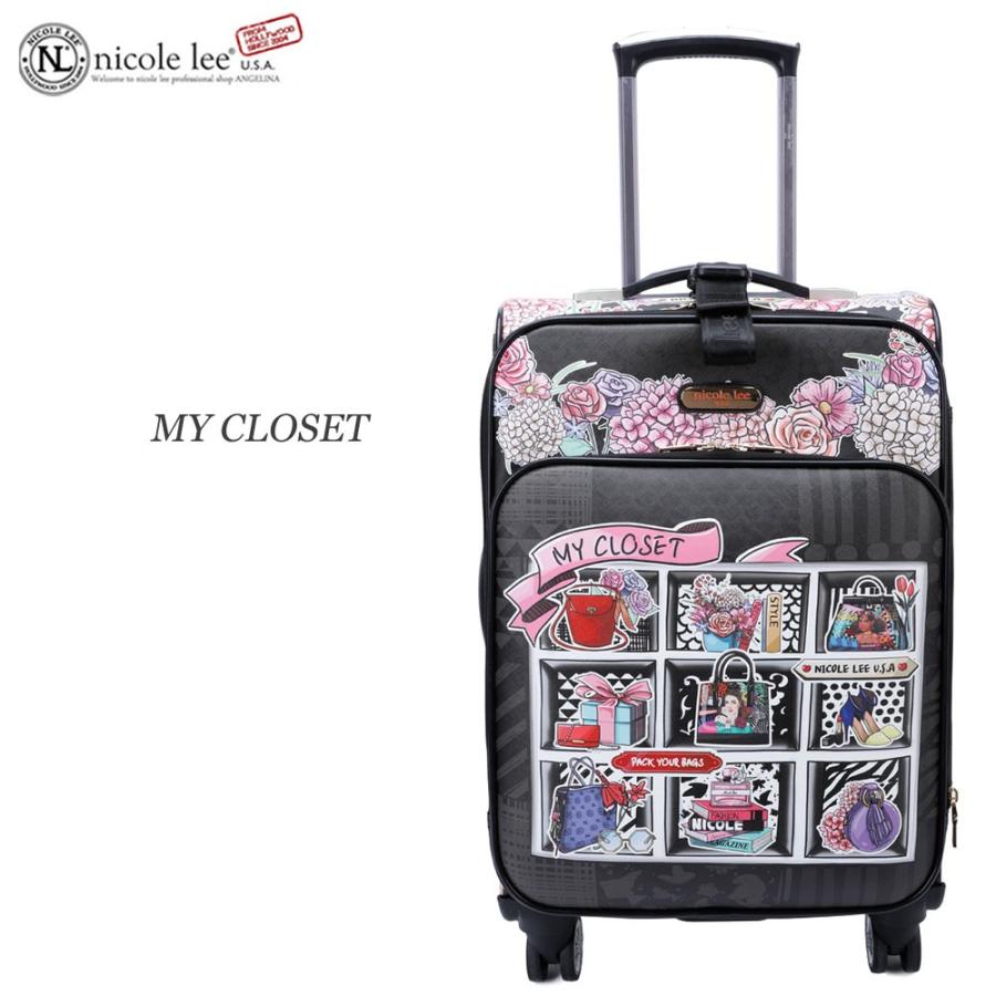 数量限定 Nicole Lee ニコールリー Lg14 ガールプリント 32l キャリーバッグ キャリーケース 旅行 海外 フラワー アニマル柄 アンティーク C6 Angelina 通販 Yahoo ショッピング