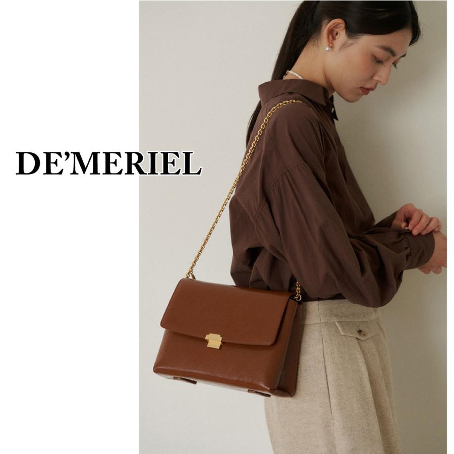 DE'MERIEL タンブラウン ショルダーバッグ DE MERIEL タンブラウン ショルダーバッグ 予算1~3万円台>かゆいところに