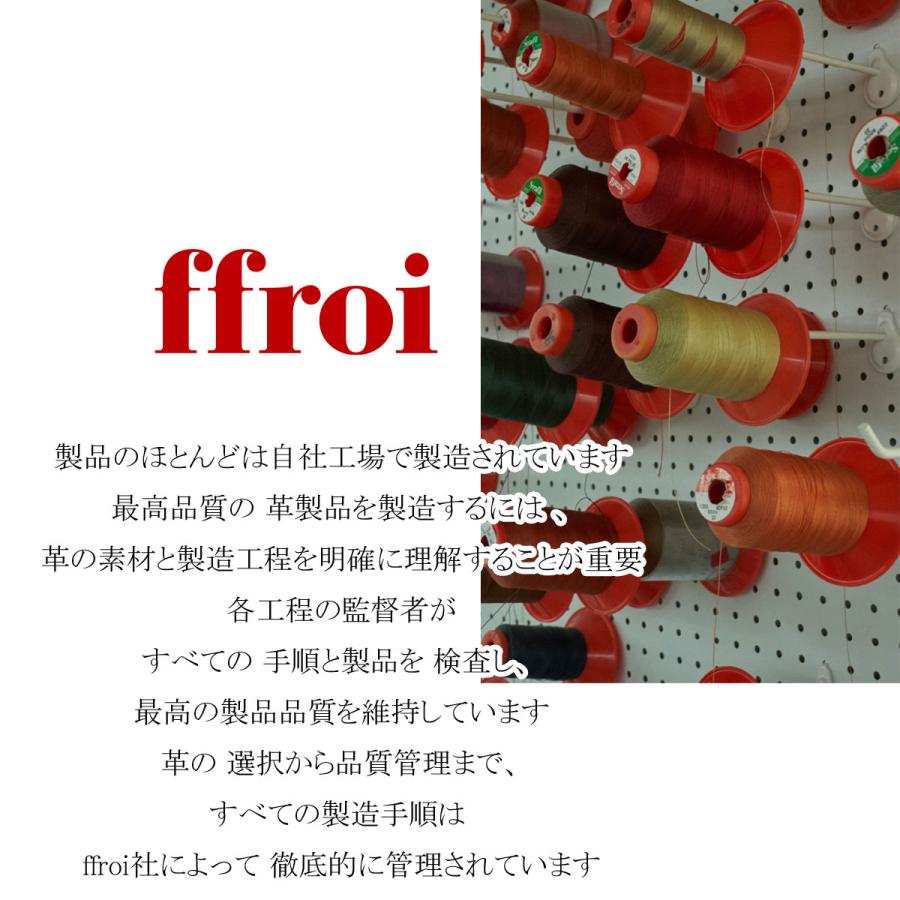 保証付 返品OK  ffroi 正規品 2026 日本未入荷ブランド フロイ プルア aver wallet 大人気 韓国 折りたたみ財布 コンパクト ショートウォレット 本革 レザーの画像