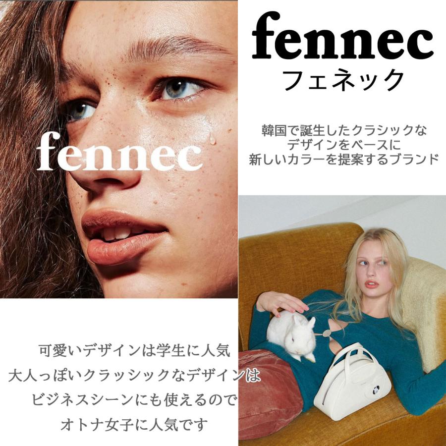 保証付 返品OK Fennec フェネック　日本 正規品 2026 日本未入荷ブランド HEARTY BRIDGE POCKET メタル ハート コンパクト 本革 レザー カードケース_8