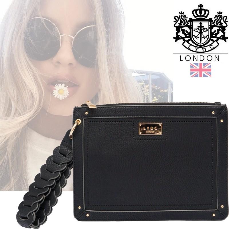 新品　LYDC LONDON クラッチバッグ　ショルダーバッグ 英国ブランドLYDC LONDON エルワイディーシーロンドン 日本正規代理店