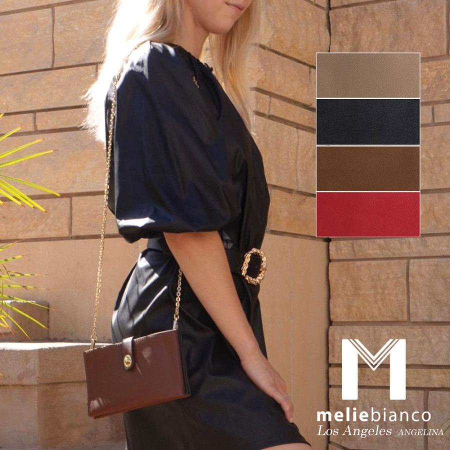 限定品 Melie Bianco（メリービアンコ）ED1016 Alicia Free People提携掲載 レディース 長財布バッグ ミニバッグ クラッチ 高級ヴィーガンレザー