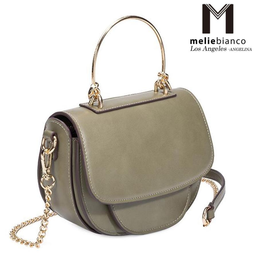 新入荷 限定品 Melie Bianco（メリービアンコ）CM7018 lsabel  レディース 半月型 ハンドバッグ 小さめ ショルダー ヘイリーボールドウィン愛用ブランド melie bianco（メリービアンコ） 限定品 Melie Bianco（メリービアンコ