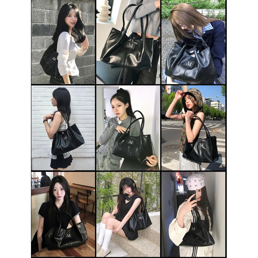 2026新ブランド！保証付 返品OK MUCENT ムセント 正規品 EPEE MIDDLE STITCH LEATHER TOTE BAG UNISEX トートバッグ ショルダーバッグ ハンドバッグ_6