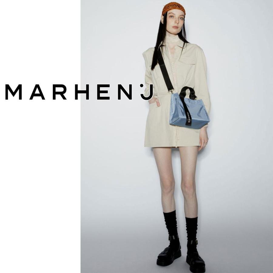 2026新ブランド！保証付 返品OK  MARHEN.J 日本 正規品  未入荷 マルヘンジェイ RICO MINI BAG EQ  リコミニ ナイロン トートバッグ ハンドバッグ 2WAYの画像