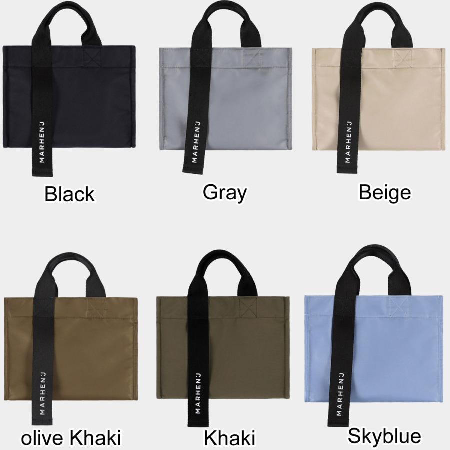 2026新ブランド！保証付 返品OK  MARHEN.J 日本 正規品  未入荷 マルヘンジェイ RICO MINI BAG EQ  リコミニ ナイロン トートバッグ ハンドバッグ 2WAYの画像