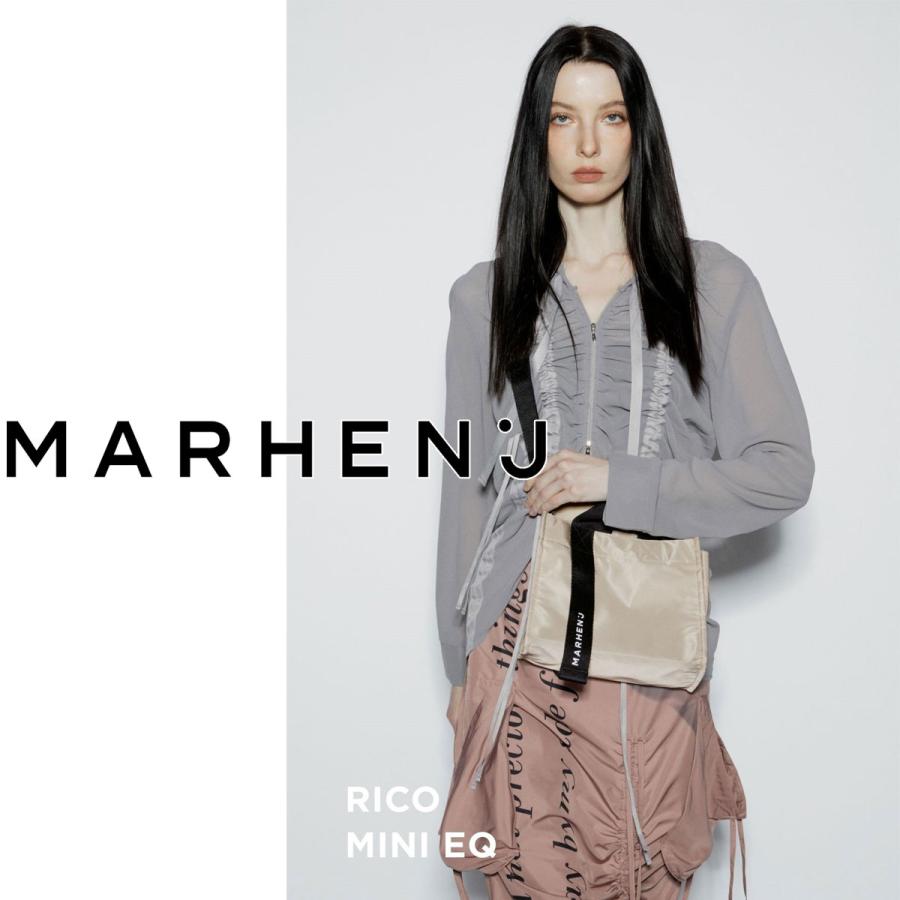2026新ブランド！保証付 返品OK  MARHEN.J 日本 正規品  未入荷 マルヘンジェイ RICO MINI BAG EQ  リコミニ ナイロン トートバッグ ハンドバッグ 2WAYの画像