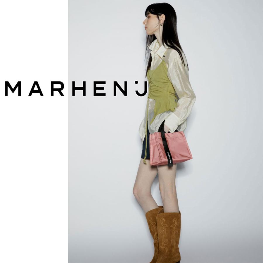 2026新ブランド！保証付 返品OK  MARHEN.J 日本 正規品  未入荷 マルヘンジェイ RICO MINI BAG EQ  リコミニ ナイロン トートバッグ ハンドバッグ 2WAYの画像