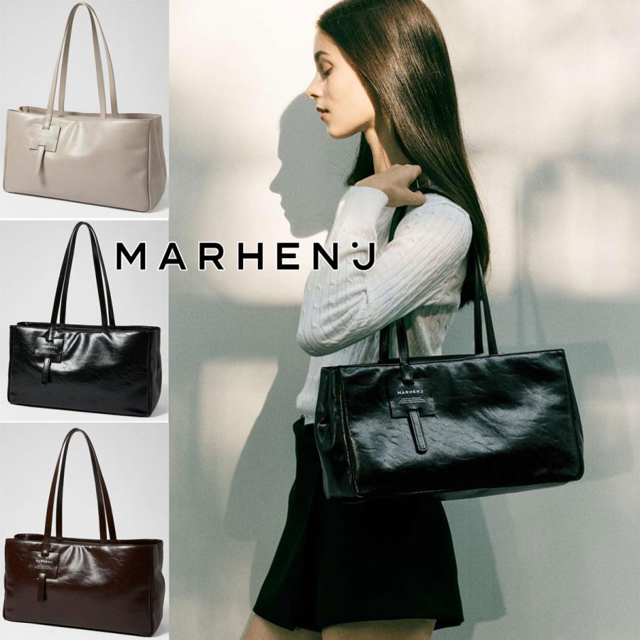 2026新ブランド！保証付 返品OK  MARHEN.J 日本 正規品  初上陸 マルヘンジェイ ANNA BAG Compact トートバッグ ハンドバッグ ショルダーバッグ 大人シンプル