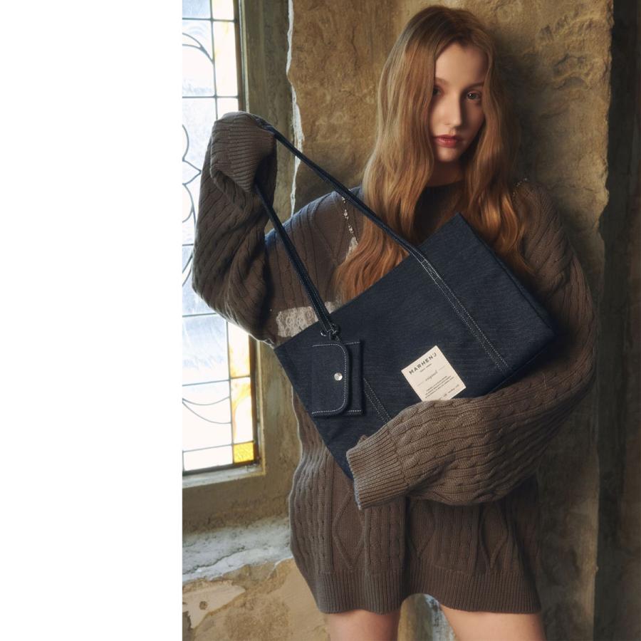 2026新ブランド！保証付 返品OK MARHEN.J 日本 正規品 初上陸 マルヘンジェイ LAVIE BAG キャンバス エコバッグ トートバッグ ハンドバッグ ショルダーバッグ_8