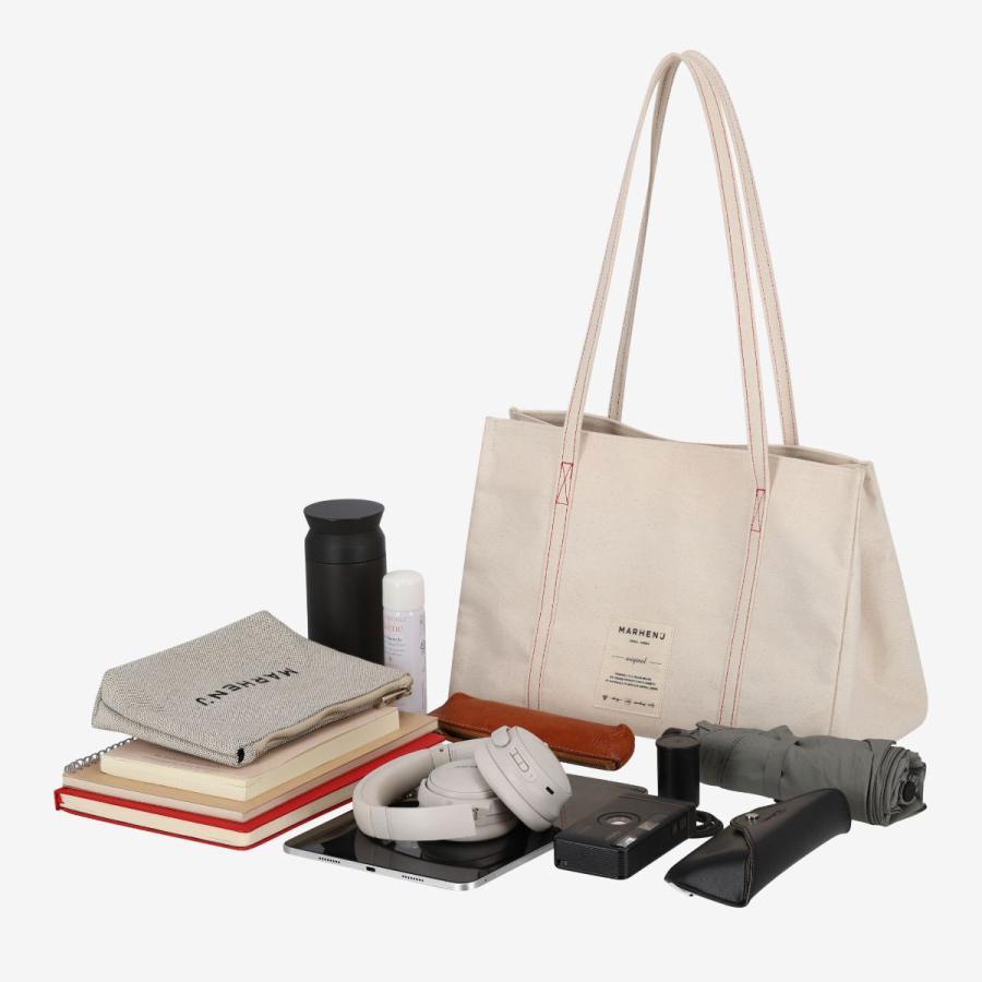 2026新ブランド！保証付 返品OK MARHEN.J 日本 正規品 初上陸 マルヘンジェイ LAVIE BAG キャンバス エコバッグ トートバッグ ハンドバッグ ショルダーバッグ_13