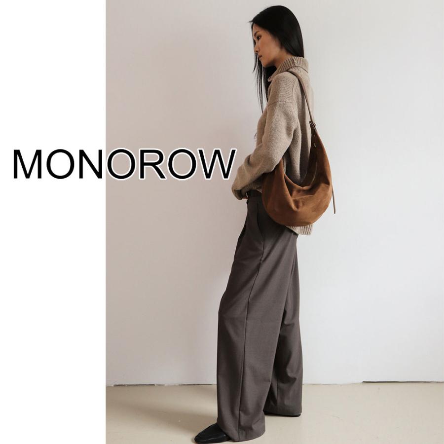 保証付 返品OK 日本 正規品 MONOROW モノロウ 2026 日本未入荷ブランド