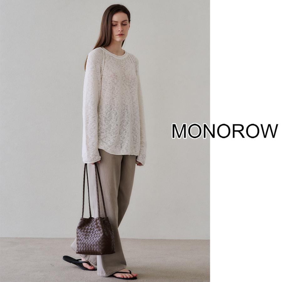 保証付 返品OK 日本 正規品 MONOROW モノロウ 2026 日本未入荷ブランド