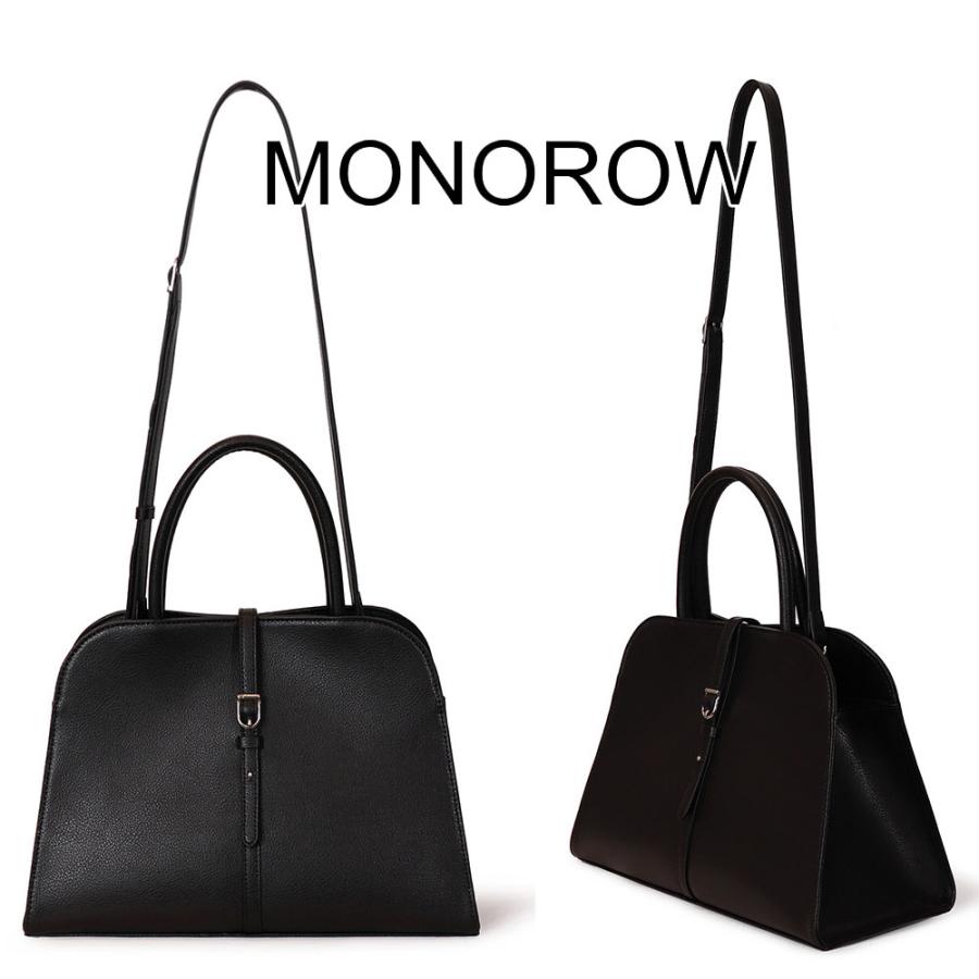 保証付 返品OK 日本　正規品 2026 日本未入荷ブランド MONOROW モノロウ BLANC MEDIUM BAG モノロー 韓国 大人気 フォーマル トートバッグ 2WAY ショルダー_18