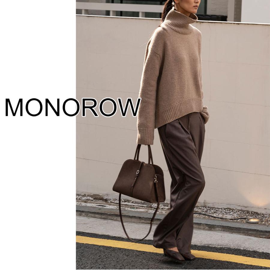 保証付 返品OK 日本 正規品 2026 日本未入荷ブランド MONOROW モノロウ