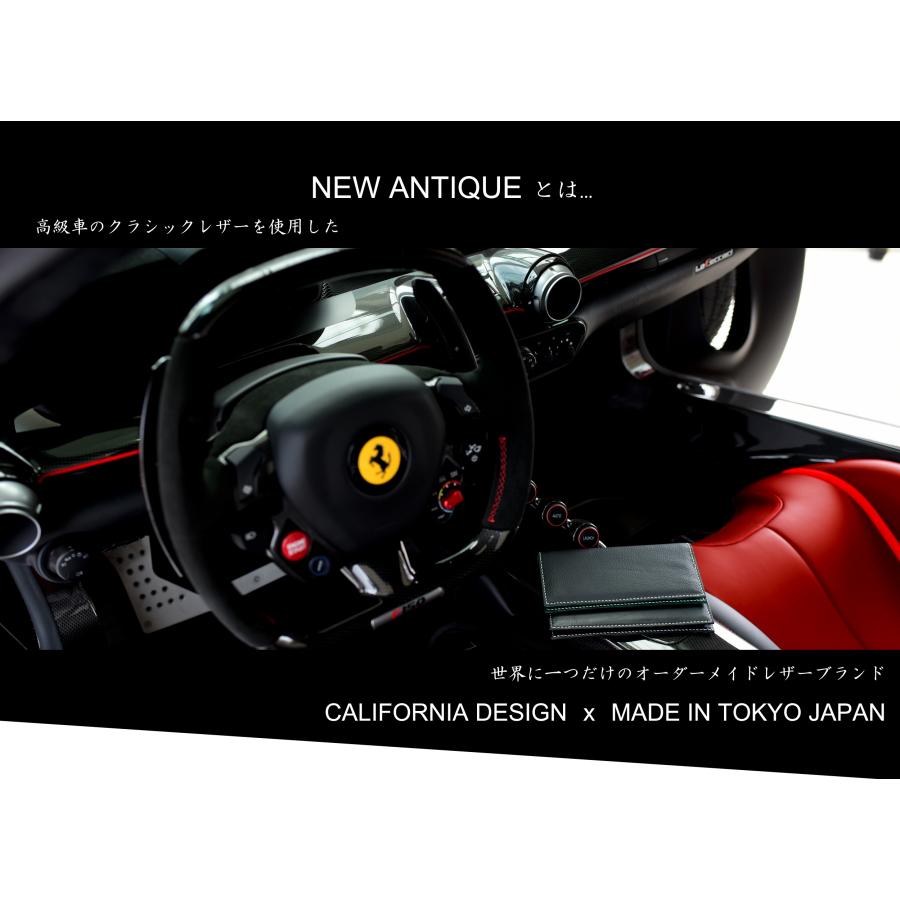 即納品　世界１個限定品　メルセデスベンツレザー　S55L　AMG　mercedes-benz　特別モデル　W220 レザー   長財布 本革 日本製   革メンズ  さいふの画像