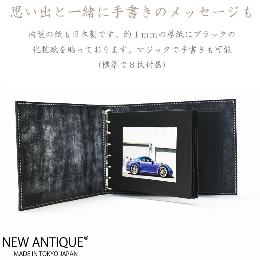 メルセデス・ベンツポルシェBMWレザー アルバム写真記念オーダーメイド本革メモリアル台紙本革結婚式メニュー表911日本製送料無料サステネブルSDGｓ |  | 12
