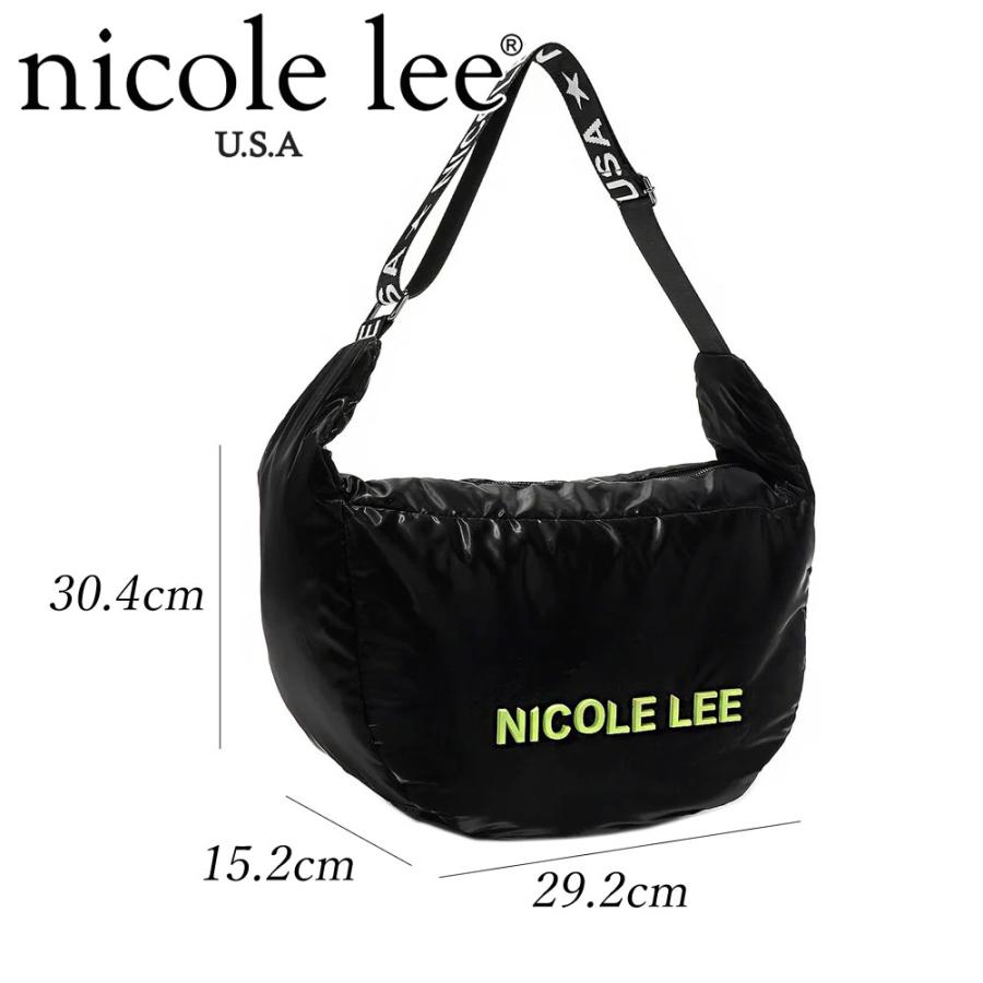 Nicole Lee（ニコールリー） 2025 新作 数量限定 P17012 BLACK PUFFY