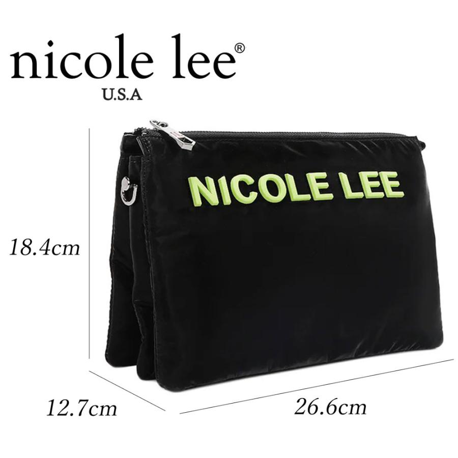 Nicole Lee（ニコールリー） 数量限定 P17013 BLACK PUFFY ZIP