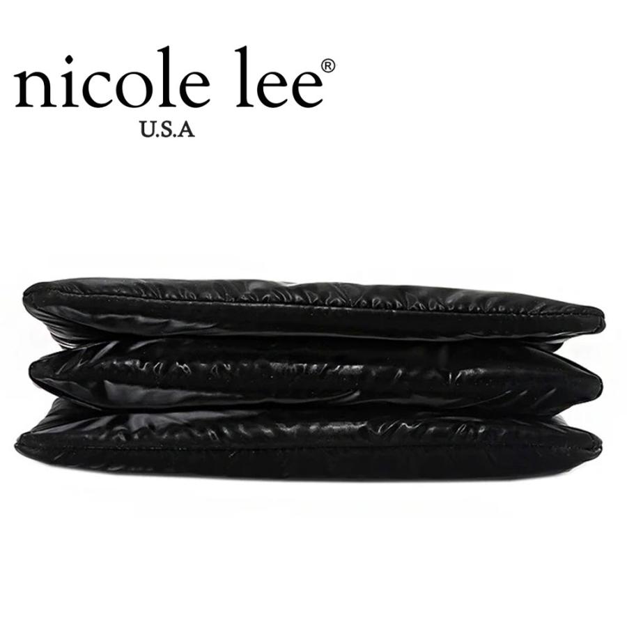 Nicole Lee（ニコールリー） 2025 新作 数量限定 P17013 BLACK PUFFY