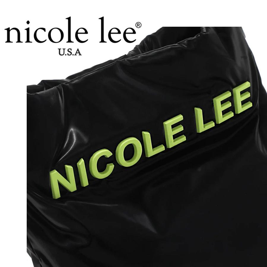 Nicole Lee（ニコールリー） 数量限定 P17014 BLACK PUFFY BUCKET